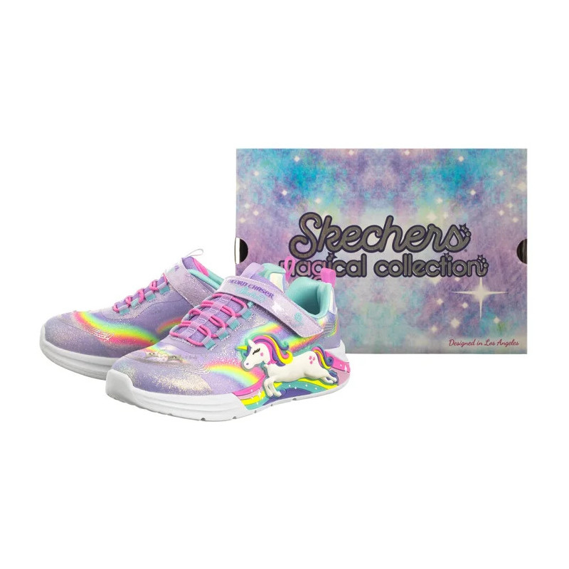 Skechers S Lights Unicorn Chaser Lavender/Multi 302298L/LVMT (SK247-a) spordijalatsid