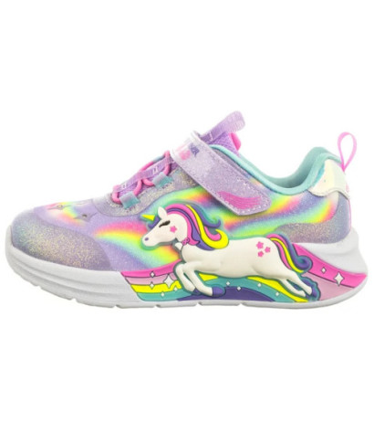 Skechers S Lights - Unicorn Chaser Lavender/Multi 302298N/LVMT (SK248-a) spordijalatsid