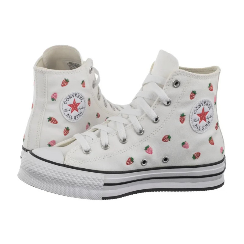 Converse CTAS Eva Lift Hi White/Soft Red/Watermelon Pink A14925C (CO777-a) kingad