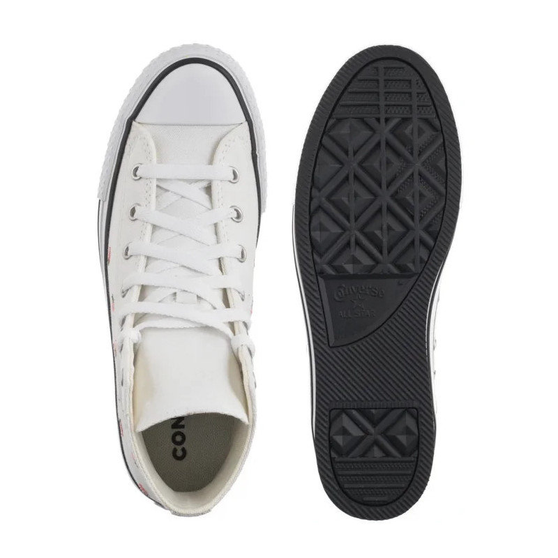 Converse CTAS Eva Lift Hi White/Soft Red/Watermelon Pink A14925C (CO777-a) kingad