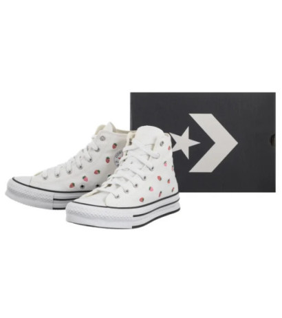 Converse CTAS Eva Lift Hi White/Soft Red/Watermelon Pink A14925C (CO777-a) kingad