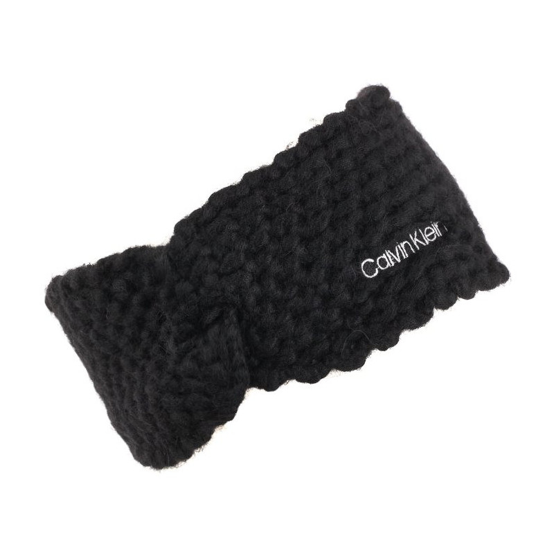 Calvin Klein Micro Waffle Headband K60K609968 BAX Black  (CK183-a) vöö