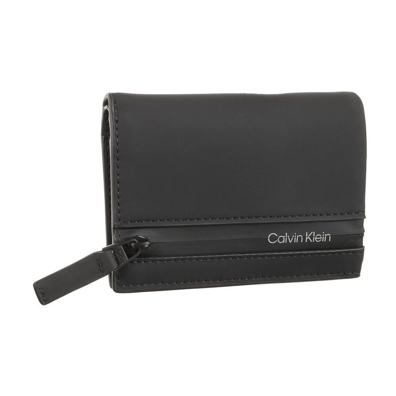 Calvin Klein Rubberized Bifold 6cc W/Coin Black K50K510895 BAX (CK346-a) käekott