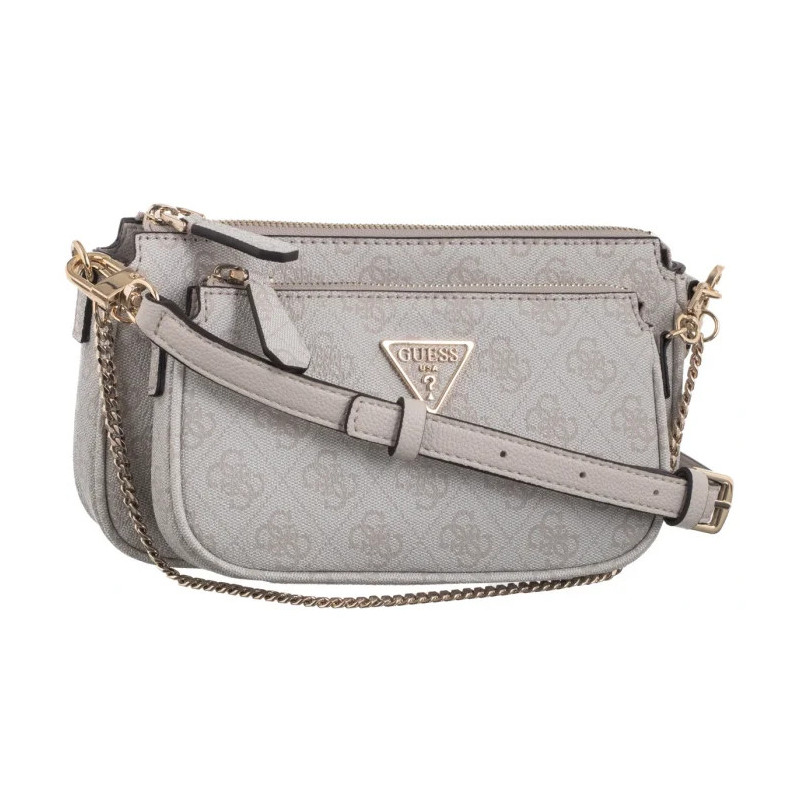 Guess Noelle Dbl Pouch Crossbody HWBG78 79710 Bone Logo (GU515-g) käekott