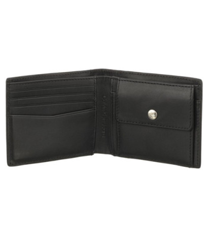 Calvin Klein Textured Bifold W/Coin Black K50K511475 BEH (CK403-a) käekott