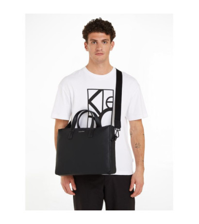 Calvin Klein CK Must Laptop Bag Black Pique K50K511221 BEH  (CK440-a) käekott