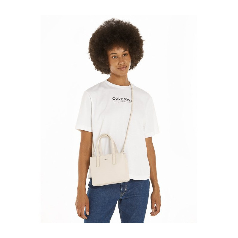 Calvin Klein CK Must Mini Tote Pu/Nubuck DK Ecru K60K611873 PC4 (CK452-a) käekott