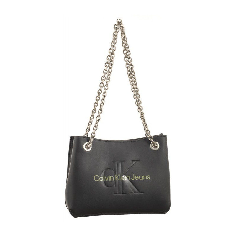 Calvin Klein Sculpted Shoulder Bag24 Mono Black/Dark Juniper K60K607831 0GX (CK424-b) käekott