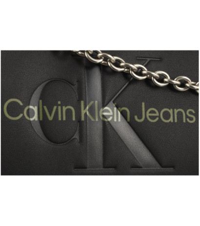 Calvin Klein Sculpted Shoulder Bag24 Mono Black/Dark Juniper K60K607831 0GX (CK424-b) käekott