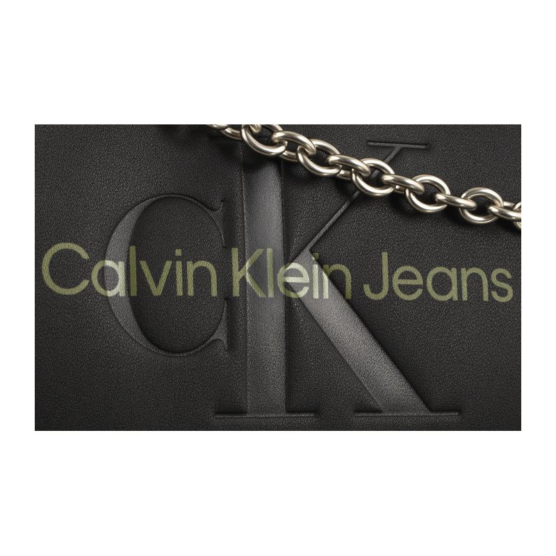 Calvin Klein Sculpted Shoulder Bag24 Mono Black/Dark Juniper K60K607831 0GX (CK424-b) käekott