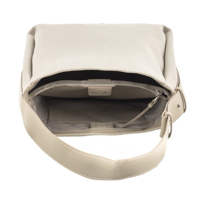 Calvin Klein Gracie Bucket Bag_JCQ Mono Stoney Beige Jacquard Mono K60K611663 PEA (CK474-a) käekott