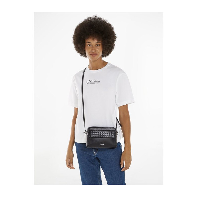 Calvin Klein Calvin Mini Quilt Camera Bag Black K60K611884 BEH (CK479-b) käekott