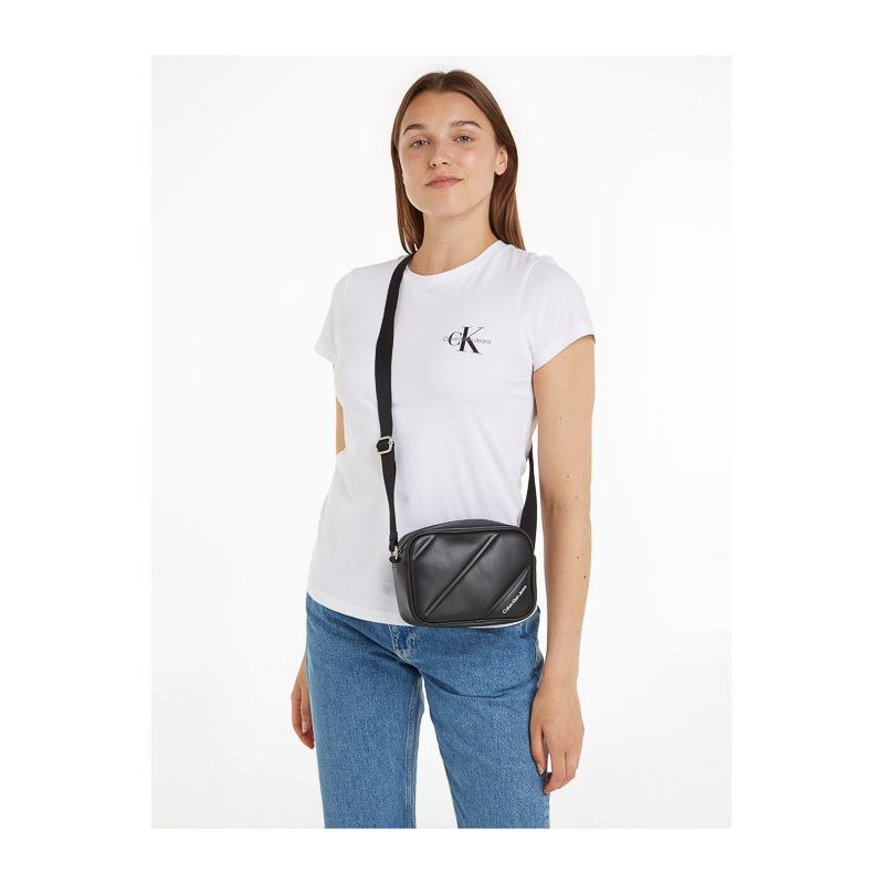 Calvin Klein Quilted Camera Bag 18 Black K60K611821 BEH (CK488-a) käekott