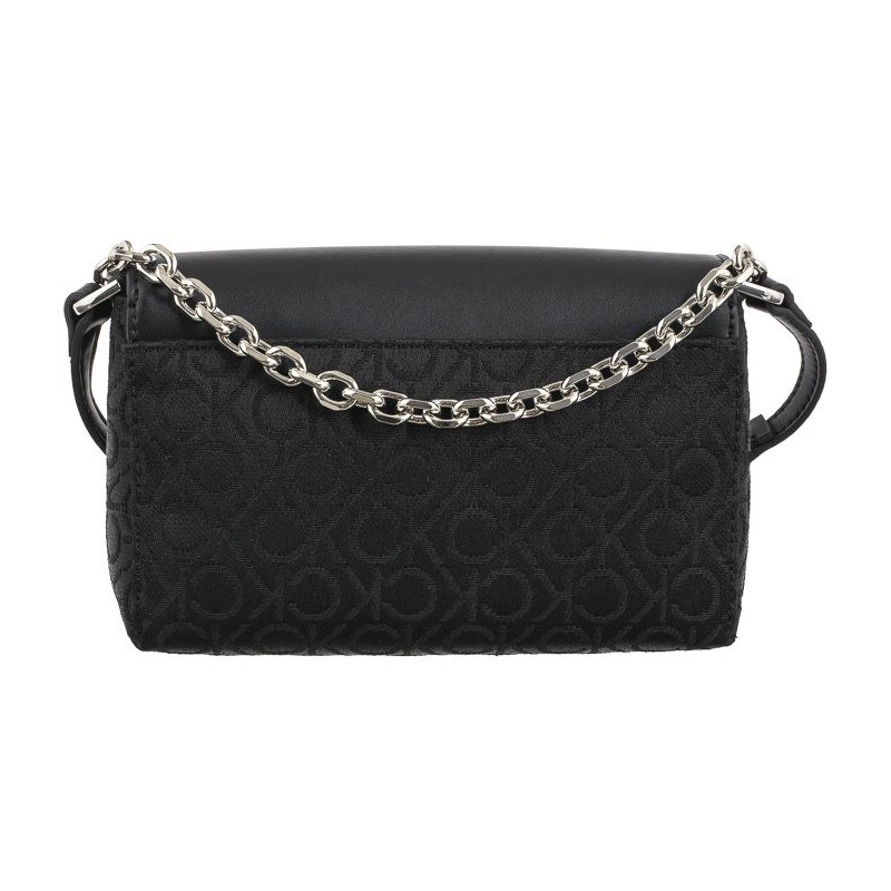 Calvin Klein Re-Lock Mini Crossbody Bag CK Black Mono Jacquard K60K612642 0GK (CK519-a) käekott