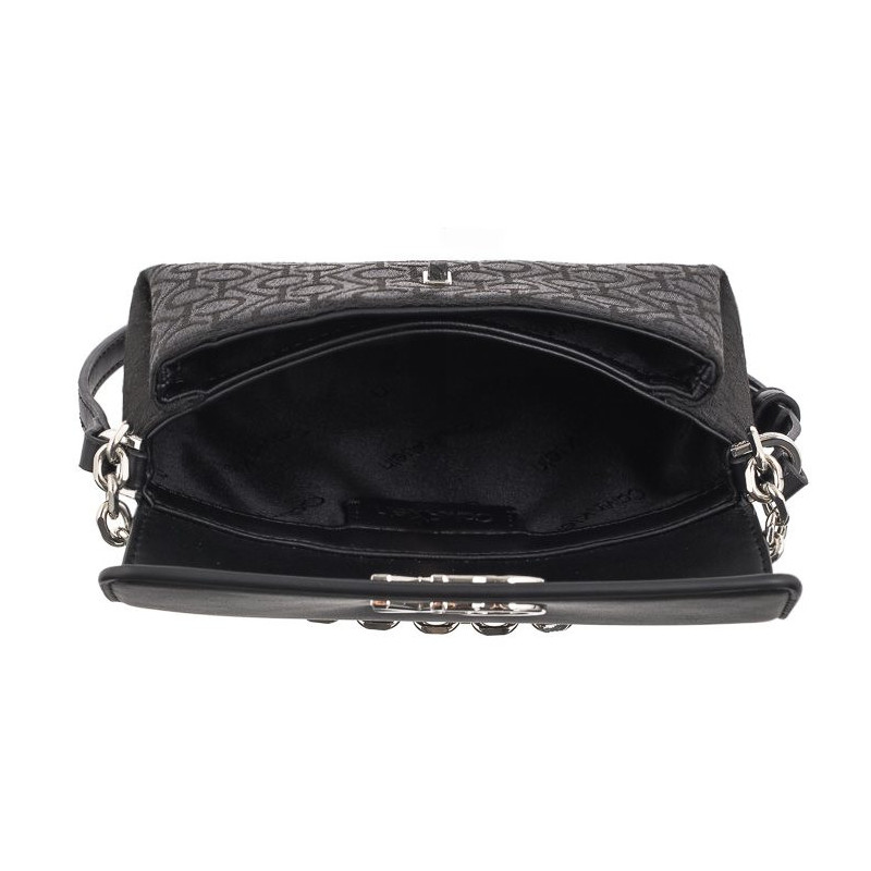 Calvin Klein Re-Lock Mini Crossbody Bag CK Black Mono Jacquard K60K612642 0GK (CK519-a) käekott
