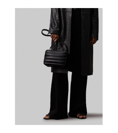 Calvin Klein Line Quilt Camera Bag CK Black K60K612114 BEH (CK520-b) käekott