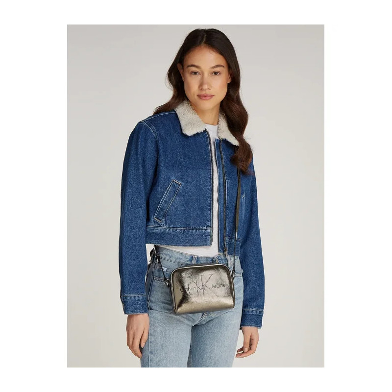 Calvin Klein Sculpted Camera Bag Tum Gunmetal K60K612731 ADA (CK584-a) käekott