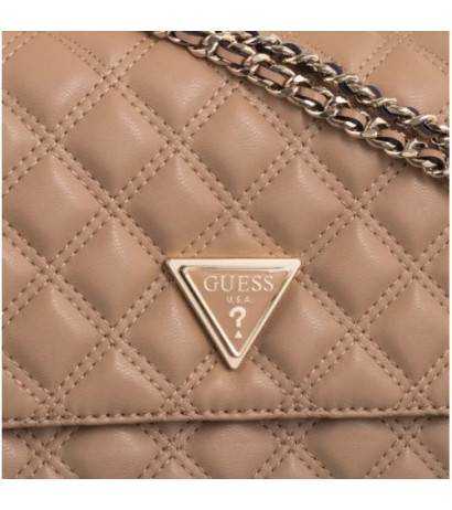 Guess Giully 2 Cmprtmnt Cnvrtble Flp HWQG87 48200 Beige (GU618-b) käekott