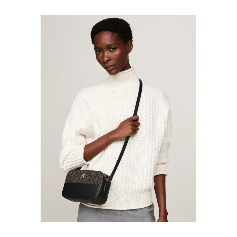 Tommy Hilfiger TH Jacquard Camera Bag AW0AW17073 BDS (TH1223-a) käekott