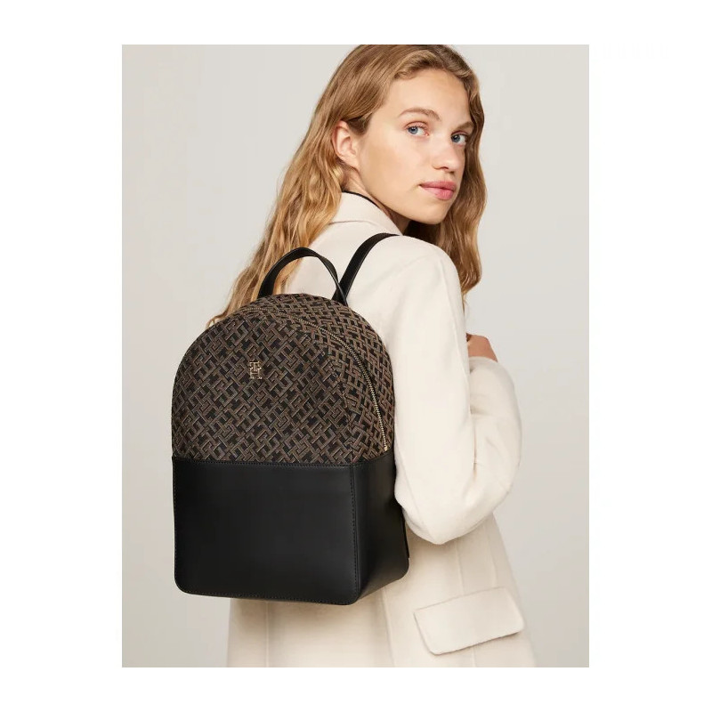 Tommy Hilfiger TH Jacquard Backpack AW0AW17074 BDS (TH1226-a) seljakott