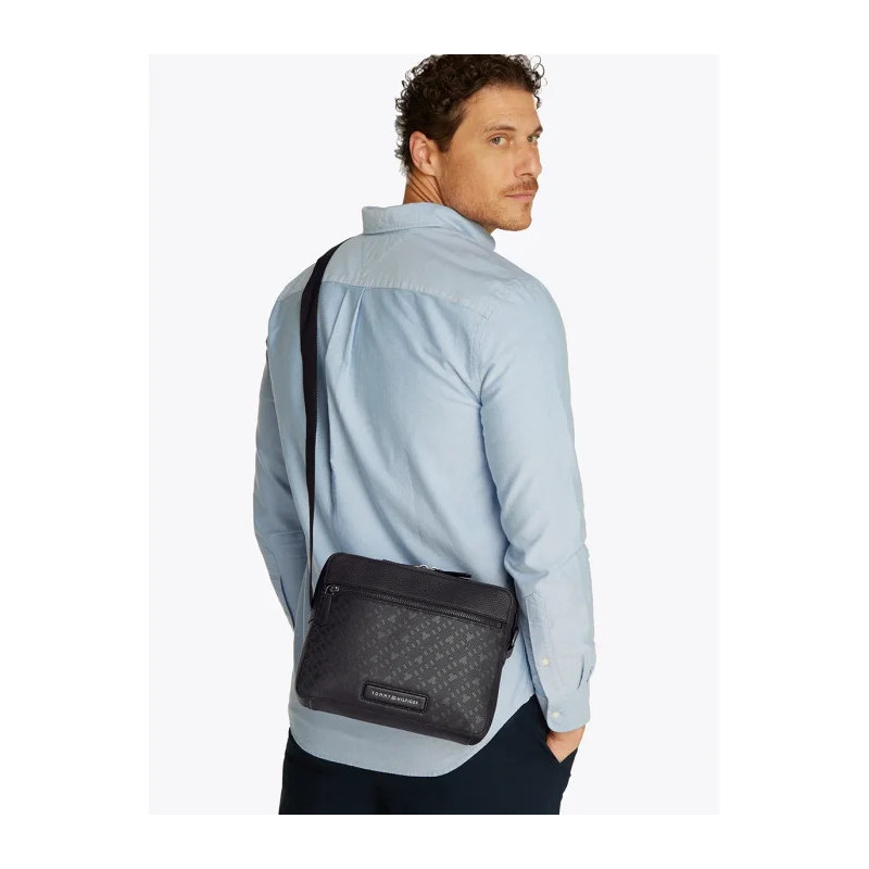 Tommy Hilfiger TH Monogram Mini Messenger AM0AM13211 BDS (TH1269-a) käekott