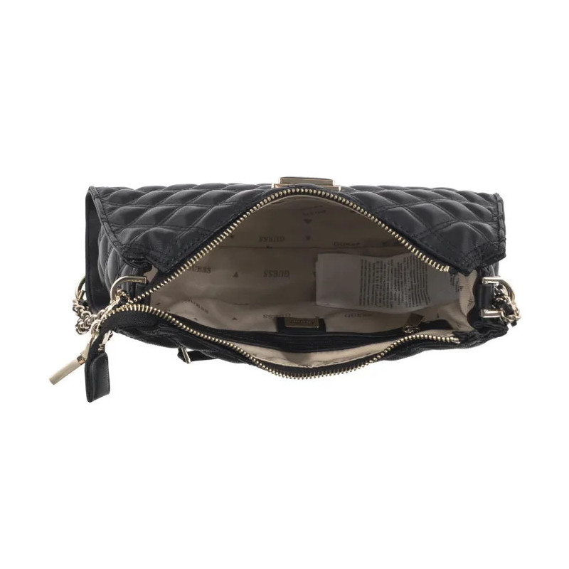 Guess Giully Top Zip Shoulder Bag HWQG87 48130 Black (GU724-a) käekott