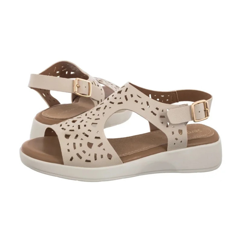 Sergio Leone Beżowe SK 850 (SL575-a) sandaalid