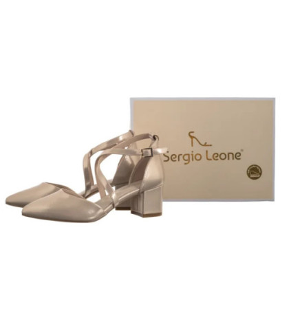 Sergio Leone Złote Satynowe SK 830 (SL578-a) kingad