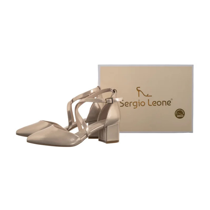 Sergio Leone Złote Satynowe SK 830 (SL578-a) kingad