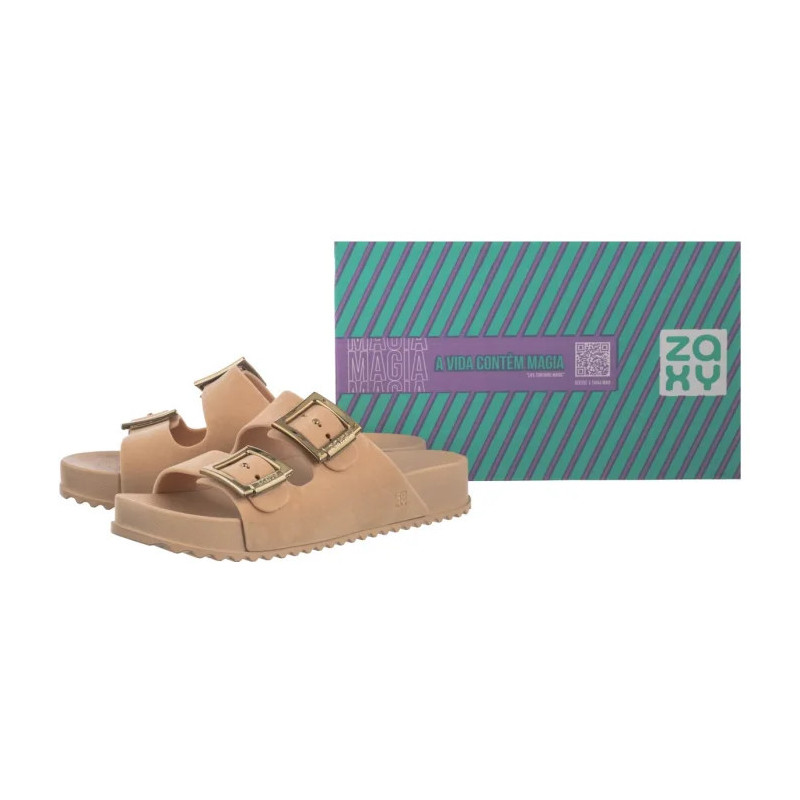 Zaxy Partner New AD RR285027/BG970 Beż Welur (ZA199-b) Naiste kingad/klappide klapid