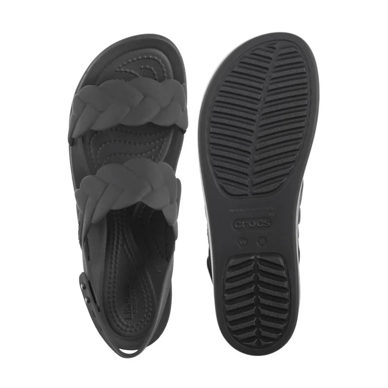 Crocs Brooklyn Woven Upper Lw Black/Black 209977-060 (CR383-b) kingad