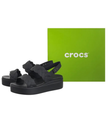 Crocs Brooklyn Woven Upper Lw Black/Black 209977-060 (CR383-b) kingad