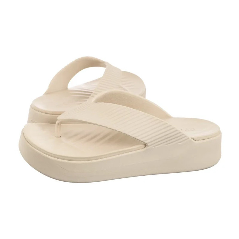 Crocs Getaway Groove Platform Flip Sandstone 210700-0LH (CR385-a) kingad