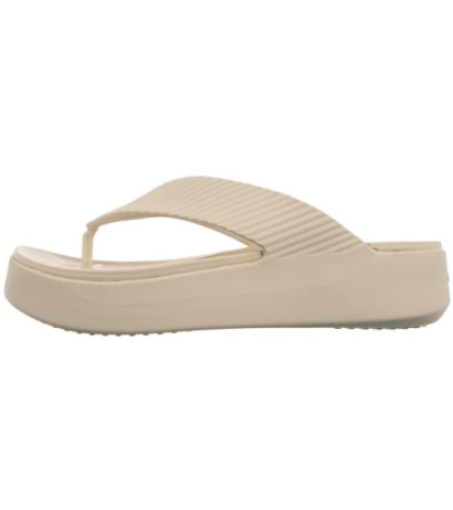 Crocs Getaway Groove Platform Flip Sandstone 210700-0LH (CR385-a) kingad