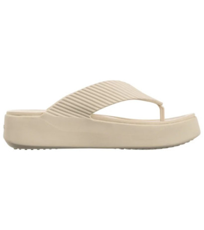 Crocs Getaway Groove Platform Flip Sandstone 210700-0LH (CR385-a) kingad
