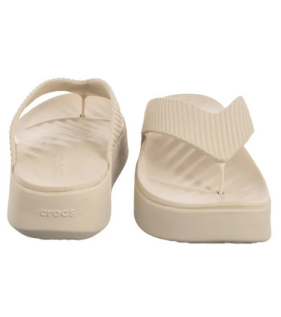 Crocs Getaway Groove Platform Flip Sandstone 210700-0LH (CR385-a) kingad