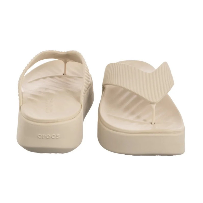 Crocs Getaway Groove Platform Flip Sandstone 210700-0LH (CR385-a) kingad