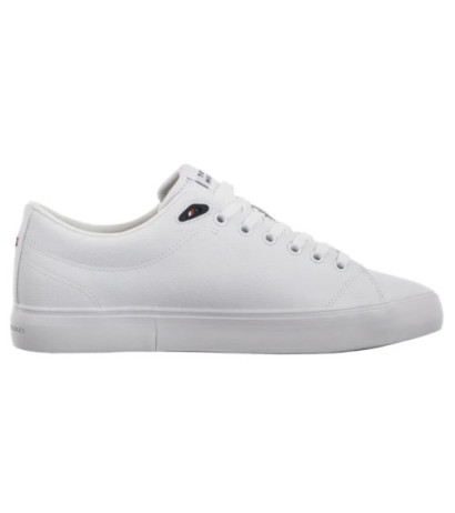 Tommy Hilfiger TH Hi Vulc Core Low Lth II Ess White FM0FM05511 YBS (TH1346-a) spordijalatsid