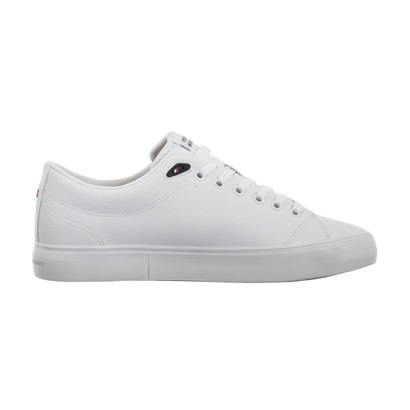 Tommy Hilfiger TH Hi Vulc Core Low Lth II Ess White FM0FM05511 YBS (TH1346-a) spordijalatsid