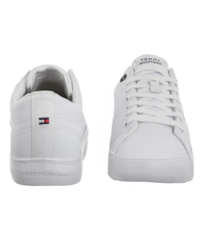 Tommy Hilfiger TH Hi Vulc Core Low Lth II Ess White FM0FM05511 YBS (TH1346-a) spordijalatsid