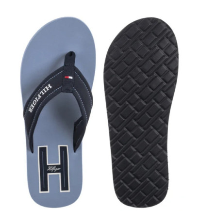 Tommy Hilfiger Hilfiger H Padded Beach Sandal Brisk Blue FM0FM05536 C2B (TH1348-a) kingad