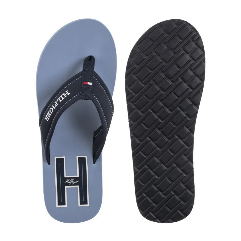 Tommy Hilfiger Hilfiger H Padded Beach Sandal Brisk Blue FM0FM05536 C2B (TH1348-a) kingad