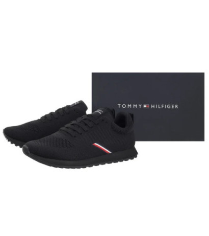 Tommy Hilfiger New Runner Eva Corpo Knit Black FM0FM05648 BDS (TH1351-a) spordijalatsid