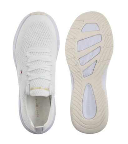 Tommy Hilfiger TH Knit Runner White FW0FW08813 YBR (TH1347-a) spordijalatsid
