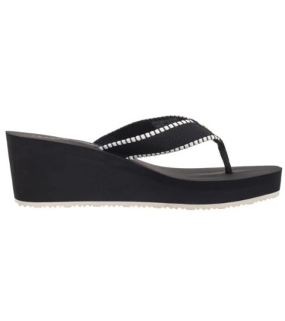 Tommy Hilfiger Wedge Beach Sandal Black FW0FW08738 BDS (TH1353-b) kingad