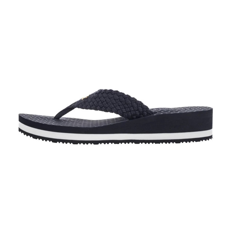 Tommy Hilfiger TH Crochet Mid Beach Sandal Space Blue FW0FW08737 DW6 (TH1357-a) kingad