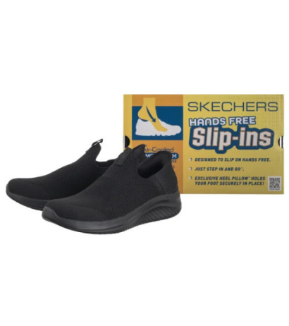 Skechers Ultra Flex 3.0 Smooth Step Slip-Ins Black 403844L/B (SK256-a) spordijalatsid