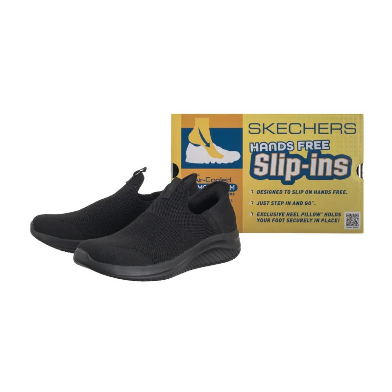 Skechers Ultra Flex 3.0 Smooth Step Slip-Ins Black 403844L/B (SK256-a) spordijalatsid