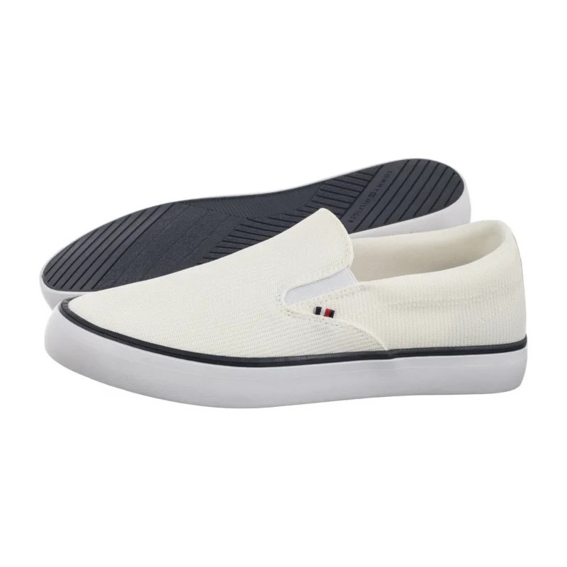 Tommy Hilfiger TH Hi Vulc Core Low II Slipon White FM0FM005514 YBS (TH1362-a) tossud