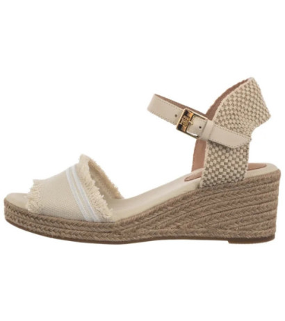 Tommy Hilfiger Fringe Canvas Medium Wedge Muslin FW0FW08879 ACJ (TH1359-a) sandaalid